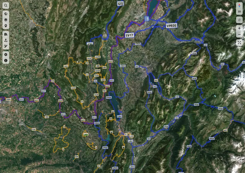 Bike routes